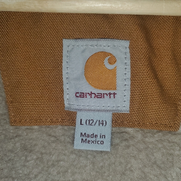 Carhartt Duck Canvas Sherpa Lined Vest NWOT - Picture 9 of 11